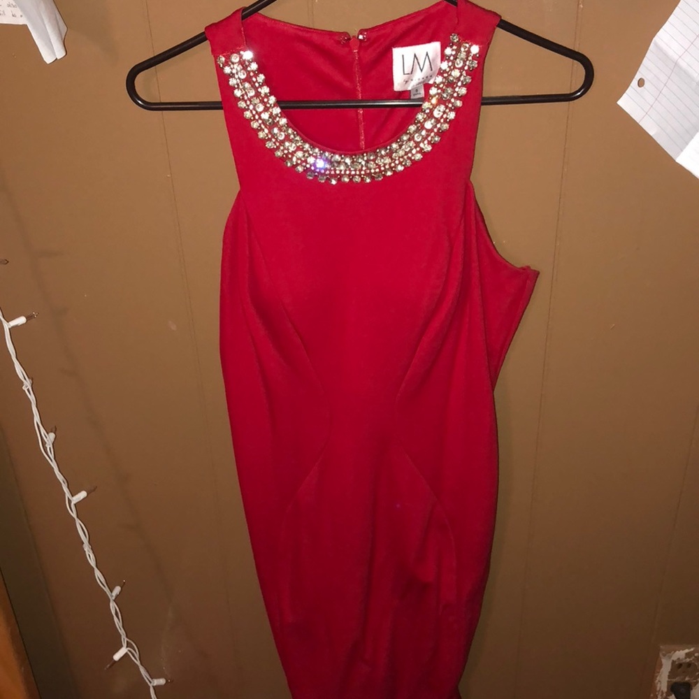 Red dress